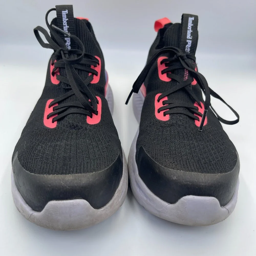 Timberland Pro Radius Work shoes Women's Size 6M Black Composite Safety Toe